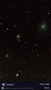 Comet 62P/Tsuchinshan NGC  4596 4608 et al