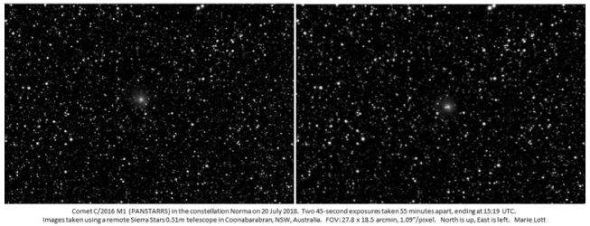 C/2016 M1 (PANSTARRS)