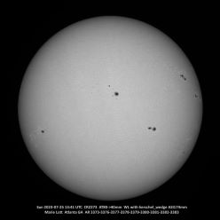 Sun Whole Disk 7-25-2023