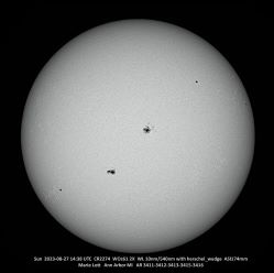 Sun Whole Disk 8-27-2023